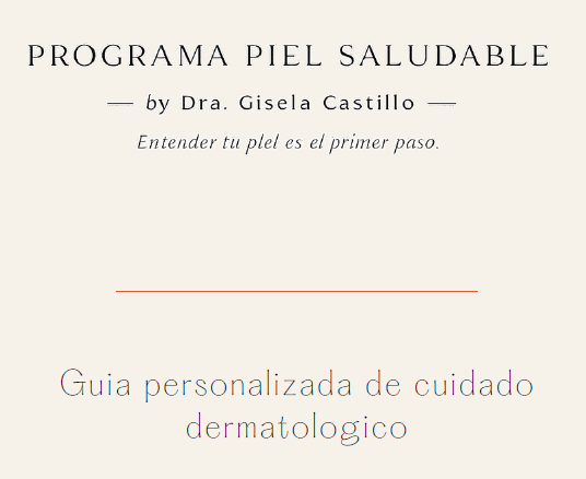 Programa Piel Saludable